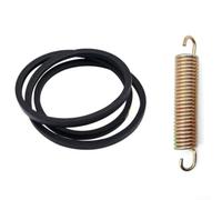 MeevrgR Kit de courroie de pompe de tondeuse pour Raptor SD/SDX Zero-Turn 604490 Ressort de ralenti et 607400 Ressort de 7,6 x 1,3 cm + courroie de 120 x 30,5 cm