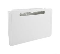 MeevrgR Kit de gestion de boîtier de télévision encastré de 22,9 cm pour prise réseau, organiseur de câbles pour appareils de diffusion en continu, installation facile, installation en 15 minutes
