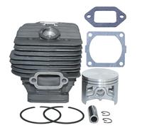 MeevrgR Kit de piston cylindre 54 mm pour tronçonneuse Stihl MS660 066 MS650 064 Pièces de rechange compatibles avec 1122 020 1211 1209 7 pièces