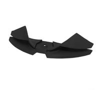 MeevrgR Kit de spoiler avant pour MT-07 2024-2025 - Carénage de moto ABS noir avec impression par transfert à l'eau, accessoire de carrosserie aérodynamique (noir)