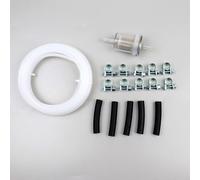 MeevrgR Kit pompe de transfert d'huile avec accessoires pour chauffage de stationnement et chauffage d'air, extracteur d'huile en plastique et métal pour réaménagement de petits véhicules, design