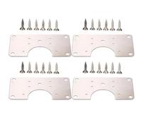 MeevrgR La version améliorée du design du trou 4 pièces 10 pièces en acier inoxydable amélioré conçu pour une utilisation durable avec une bonne durabilité et un fonctionnement constant