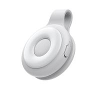 MeevrgR Lampe de poche LED pour téléphone avec support magnétique pour selfie - 5 niveaux de luminosité - 500 mAh USB-C - Rechargeable - Éclairage portable pour camping et extérieur - Blanc