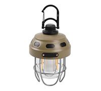 MeevrgR Lanterne de camping noir/marron/vert pour lumières de tente d'extérieur, batterie rechargeable de 2000 mAh, 5 modes de luminosité, étanchéité IPX3, légère, portable, atmosphère marron clair