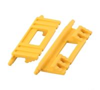 MeevrgR Lot de 2 clips de verrouillage de rechange H1500082520 N409477 pour boîte robuste pour boîtes de rangement d'outils TSTAK, matériel de fixation jaune pour pièces de rechange, installation