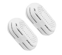 MeevrgR Lot de 2 filtres de rechange pour humidificateur à ions argentés, coton et plastique, compatible avec Dual 150/200S, Classic 160/300S, LV600S, OasisMist 450S/1000S, blanc