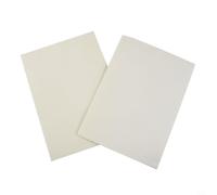 MeevrgR Lot de 2 joints en fibre de céramique, joint de porte de poêle résistant aux hautes températures, papier d'isolation thermique pour le nettoyage des conduits de cheminée, portes de four et