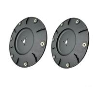MeevrgR Lot de 2 lames de tondeuse à gazon Mammotion pour tondeuse à gazon Luba 1 AWD Luba 2 AWD Disque de coupe de rechange Construction en acier Accessoire de coupe d'extérieur 142,8 x 16,9 mm