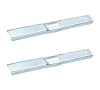 MeevrgR Lot de 2 outils de guidage pour tronçonneuse Oregon - Jauge de profondeur - 0,65 mm - En métal argenté