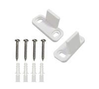 MeevrgR Lot de 2 stabilisateurs de porte coulissante silencieux pour sol réglable en plastique avec une bonne résistance et une forte résistance