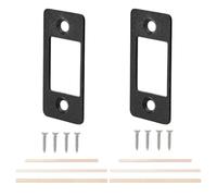 MeevrgR Lot de 21 pênes dormants à grand trou - 21 pênes dormants en bois et acier inoxydable - Convient pour le bureau et la maison tels que le mauvais alignement - Offre plus de résistance et de