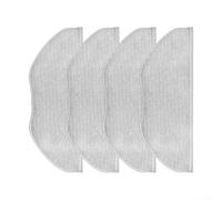 MeevrgR Lot de 4 chiffons de rechange pour aspirateur robot LG CordZero R3-Prime, lavables et réutilisables