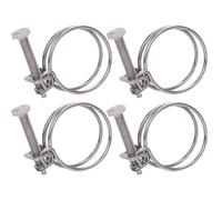 MeevrgR Lot de 4 serre-câbles en acier inoxydable 304 conçus pour une utilisation durable avec une bonne durabilité et un fonctionnement constant (25-29 mm)