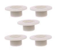 MeevrgR Lot de 5 engrenages à vis sans fin pour tronçonneuse 4500 5200 5800, compatible avec Tarus Taurus pour modèles Timbertech Kiam, matériau PA, blanc et noir