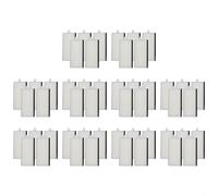MeevrgR Lot de 50 filtres pour aspirateur robot - Matériaux de qualité supérieure et finition soignée - Pour Conga 7490, Genesis, 7490 et X-Treme