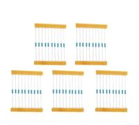 MeevrgR Lot de 50 résistances de lumière pour modélisme de train 12-16 V CC AC - Anti-scintillement pour réverbères de calibre OO - Fil de 6,5 mm