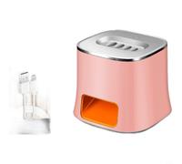 MeevrgR Machine à éplucher le melon automatique, casse-noix électrique avec fonction inverse, rechargeable par USB pour tournesol, bleu (rose)