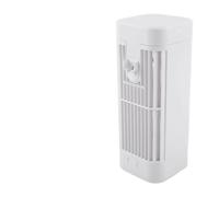 MeevrgR Mini climatiseur compact - 5 x 22 cm - Convient pour le bureau - Pas d'autonomie de batterie - Faible autonomie de la batterie : 1200 mAh (3600 mAh)