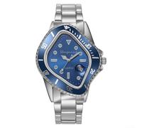 MeevrgR Montre à quartz tendance étanche avec bande en alliage d'acier style hip-hop, Voir image, 03