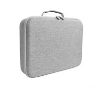 MeevrgR Organiseur de rangement en EVA avec poignée pour robots ECOVACS Mini pour robots Winbot, résistant aux chocs et à l'eau, sac de voyage de protection pour robot aspirateur et aspirateur (gris)