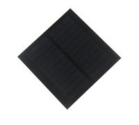 MeevrgR Panneau solaire monocristallin 1,3 W 5,5 V pour une charge efficace, design compact et léger 98 x 98 mm pour petits appareils et jouets