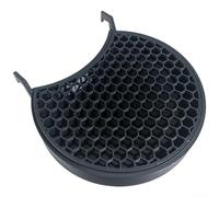 MeevrgR Plateau d'égouttement de rechange pour machine à café - Bac récupérateur d'eau noir avec base antidérapante, 11,6 × 12 × 3,1 cm