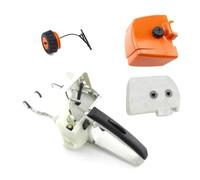 MeevrgR Poignée arrière de rechange pour tronçonneuse Stihl 038, 038AV, MS380 - Lot de 6 pièces avec couvercle de filtre à air, filtre à huile, ligne de carburant, env. 40 x 13 x 19 cm