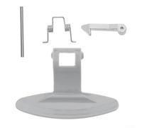 MeevrgR Poignée de porte de lave-glace à chargement frontal | Remplacement sécurisé pour les modèles LG avec loquet de sécurité et construction ABS/métal