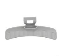 MeevrgR Poignée de porte de machine à laver DC64-01524A pour lave-tambour Samsung - Kit de levier en plastique avec poignée ergonomique pour une installation facile - Finition argentée Taille standard