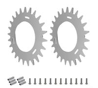MeevrgR Pointes antidérapantes en métal pour tondeuse à gazon Segway Navimow H500E H800E H1500E H3000E-VFH500E avec kit d'installation complet, stabilité améliorée en extérieur, manuel d'instructions