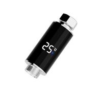 MeevrgR Pomme de douche LED en temps réel surveillance de la température domestique 92 x 33 mm Douche LED adaptée pour la maison particulièrement importante pour les bébés, ce qui la rend pratique