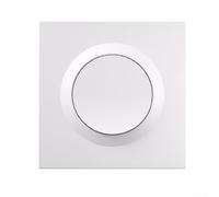 MeevrgR Pour interrupteur intelligent Zigbee 86 × 86 × 13 mm AC100-240 V haute charge 2400 W compatible avec Home Assistant sans fil neutre