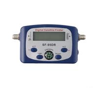 MeevrgR Pour SF-95DR avec compteur LCD numérique, test précis de la force du signal, boussole intégrée pour l'alignement des plateaux, facile à utiliser pour une expérience visuelle optimale de la