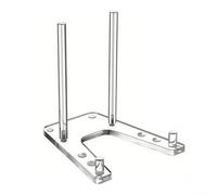 MeevrgR Présentoir en acrylique transparent de 15,2 cm - Angle réglable pour assiettes, livres et œuvres d'art - Plastique incassable avec patins antidérapants - Polyvalent pour la maison