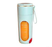 MeevrgR Presse-agrumes portable sans fil | Séparation du jus et de la pulpe rechargeable USB-C pour des boissons lisses pressées à froid à la maison, au bureau ou en voyage (HL02 vert)