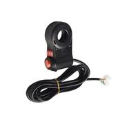 MeevrgR Régulateur de vitesse électrique avec inverseur et trois vitesses, câble de 2 m pour régulateur à cadran, ABS noir