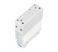 MeevrgR Relais statique 80 A avec dissipateur thermique pour contrôle CC à AC, résistance à l'humidité et caractéristiques à faible bruit, pour applications industrielles, BRM-LK80DA avec construction