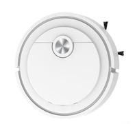 MeevrgR Robot aspirateur automatique intelligent avec balayage, aspiration et balayage, navigation avancée, faible bruit, programmation d'applications, parfait pour le nettoyage du sol du salon et de