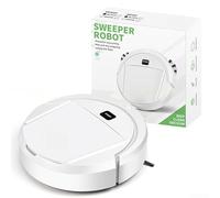 MeevrgR Robot aspirateur et serpillère pour combo | Nettoyeur intelligent 3 en 1 avec autonomie de 60 minutes et fonctionnement silencieux de 55 dB pour un usage quotidien à la maison (blanc)