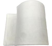 MeevrgR Rouleau de coton pour filtre à air électrostatique pour fenêtre AC DIY retrait de la poussière PM2,5 Matériau du filtre primaire Blanc ou rose (19 cm x 20 m)