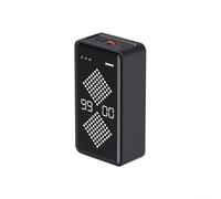MeevrgR Sablier numérique avec capteur de gravité et affichage LED, compte à rebours de 1 à 99 minutes, fixation magnétique pour cuisine, étude et gestion du temps des enfants, rechargeable (noir)