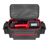 MeevrgR Sac de compresseur d'air pour gonfleur 2848-20/2771-20, étui de transport portable pour gonfleur de pneu sans fil, sac de rangement en tissu Oxford avec 4 poches, poignée et bandoulière