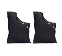 MeevrgR Sac sous vide pour souffleur de feuilles - Lot de 2 sacs de rangement Oxford à haute porosité avec cordon de serrage réglable pour un ajustement sûr, s'adapte à la plupart des modèles de
