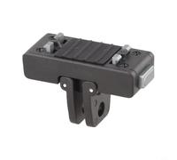 MeevrgR Support à dégagement rapide pour Insta360 X5 Pro2, adaptateur de base en plastique avec boucle à quatre griffes, support de trépied sécurisé pour caméras d'action, noir, 12 x 7,5 x 1 cm (noir)