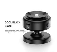 MeevrgR Support de téléphone à ventouse pour voiture avec rotation à 360 degrés pour angle de vue réglable et fixation stable (Noir)