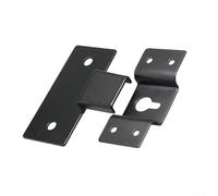 MeevrgR Support mural robuste pour haut-parleurs d'étagère - Support réglable double face - 76 x 30 mm