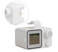 MeevrgR Système d'arrosage automatique pour plantes - Minuteur d'irrigation goutte à goutte rechargeable 2000 mAh avec horaire réglable, durée de 1 à 300 secondes et intervalle de 1 à 30 D, pour une