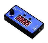 MeevrgR Testeur RC pour détecteur analogique numérique à 4 canaux, 4 modes de sortie pour l'analyse des performances de direction ESC, contrôle précis du signal