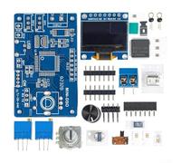 MeevrgR TJ-56-646 Mini Oscilloscope DSO Kit - STC8A8K64S4A12 MCU DIY Project 0,96" O-LED Display (128x64) 10kHz Échantillonnage 0-30V Gamme (A)