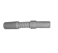 MeevrgR Tuyau de vidange pour système de chauffage et de refroidissement, tube d'isolation en PVC pour tuyau de climatisation et pompe de drainage, blanc gris transparent (4)
